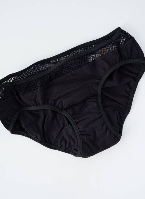 Chiloți-menstruali negru LA CULOTTE PARISIENNE femeie