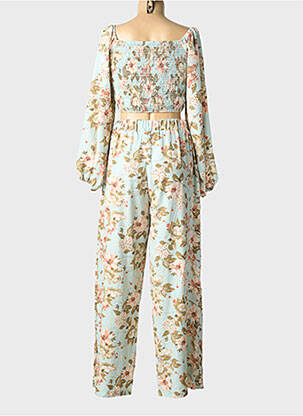 Set pantaloni țesătură crep albastru ROSA FASHION femeie