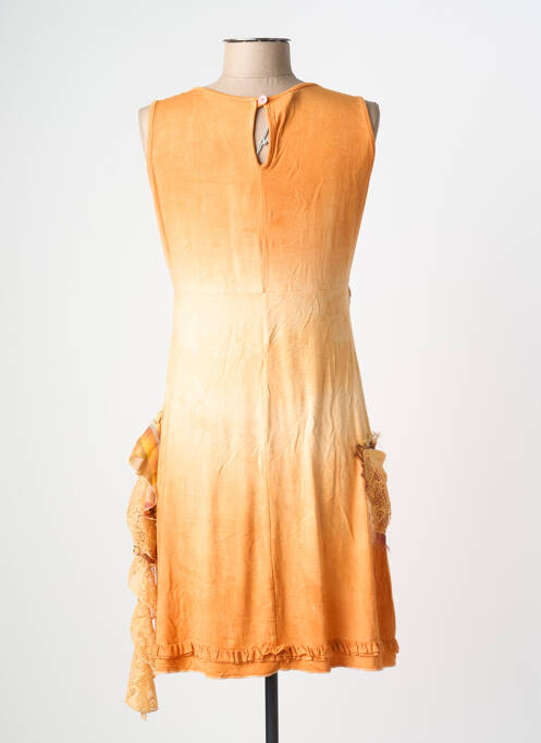 Rochie scurtă portocaliu DY DESIGN femeie