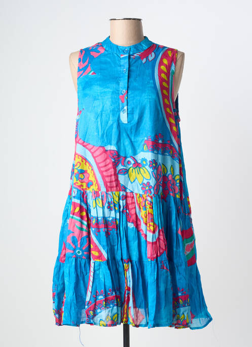 Rochie scurtă albastru JUICY femeie