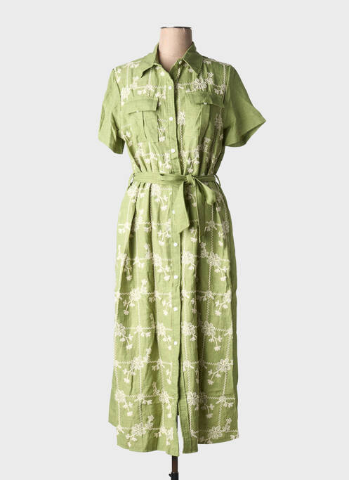 Rochie lungă verde ROSA FASHION femeie