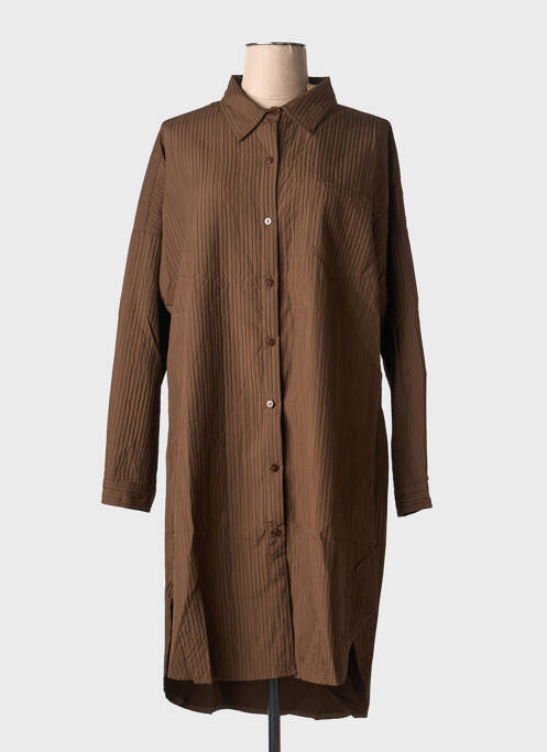 Rochie midi maro BUBBLEE femeie