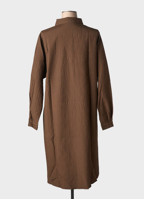 Rochie midi maro BUBBLEE femeie