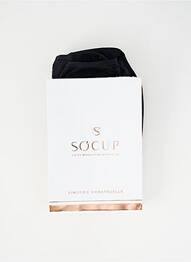 Chiloți-menstruali elasticitate negru SO'CUP femeie