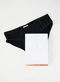 Chiloți-menstruali elasticitate negru SO'CUP femeie