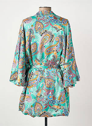 Jachete kimono închidere cu curea de legat în talie verde ROSA FASHION femeie