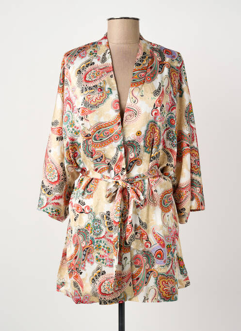 Jachete kimono bej ROSA FASHION femeie