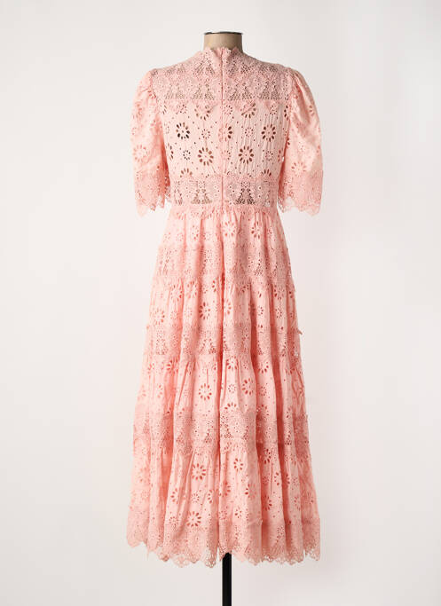 Rochie lungă roz F & P femeie