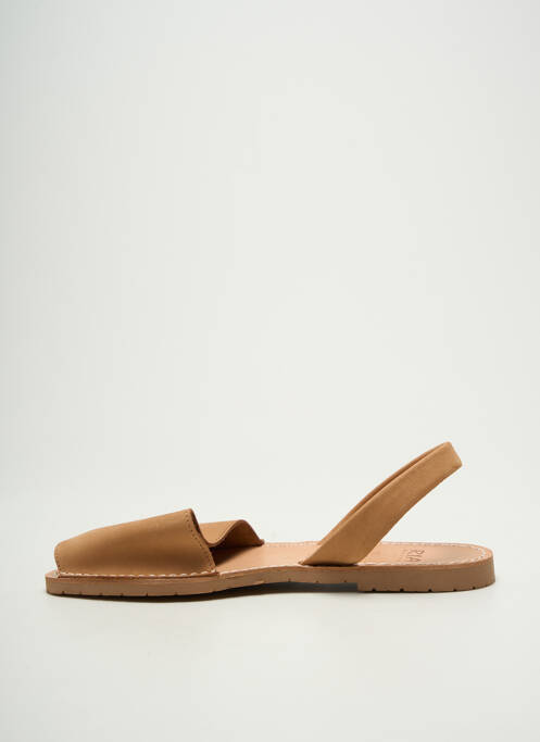 Sandale/Pantofi decupați maro RIA MENORCA femeie