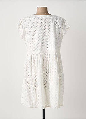 Rochie scurtă mâneci scurte mâneci scurte alb MILK AND HONEY femeie
