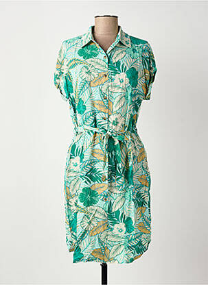 Rochie midi verde ROSA FASHION femeie