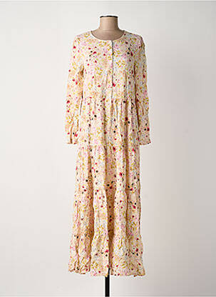 Rochie lungă galben ROSA FASHION femeie