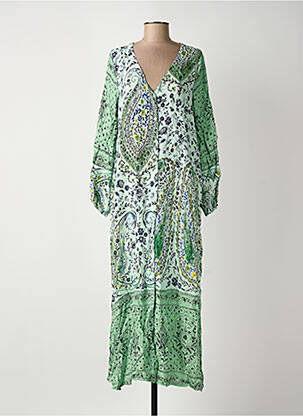 Rochie lungă verde ROSA FASHION femeie