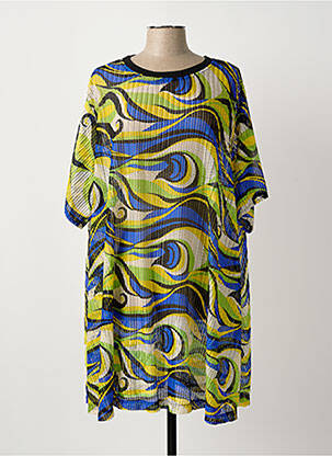 Tunică mâneci scurte albastru BUBBLEE femeie