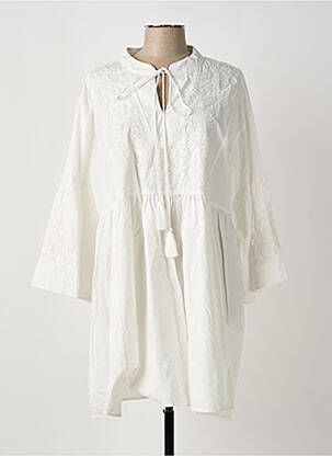 Rochie scurtă alb BUBBLEE femeie