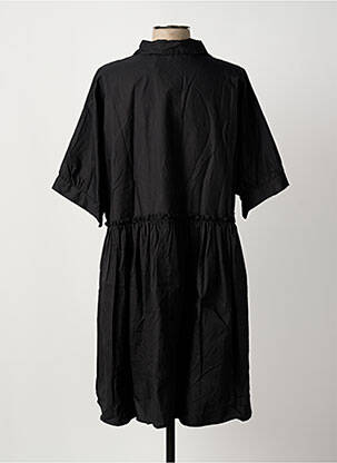 Rochie midi mâneci 3/4 mâneci 3/4 negru BUBBLEE femeie