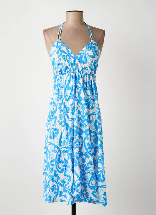 Rochie midi albastru ROSA FASHION femeie