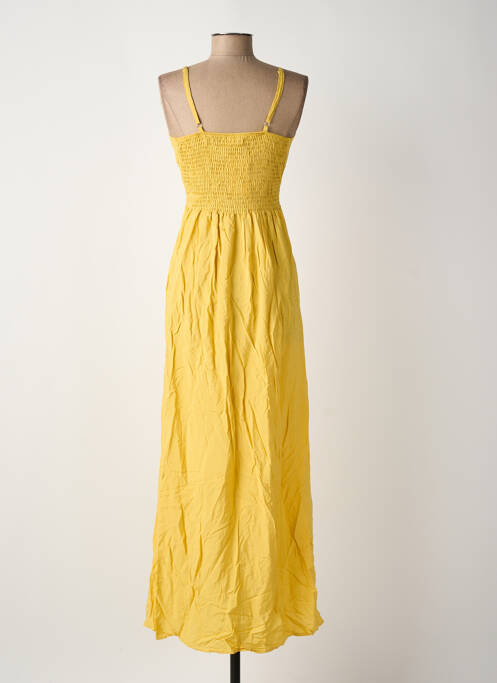 Rochie lungă galben ROSA FASHION femeie