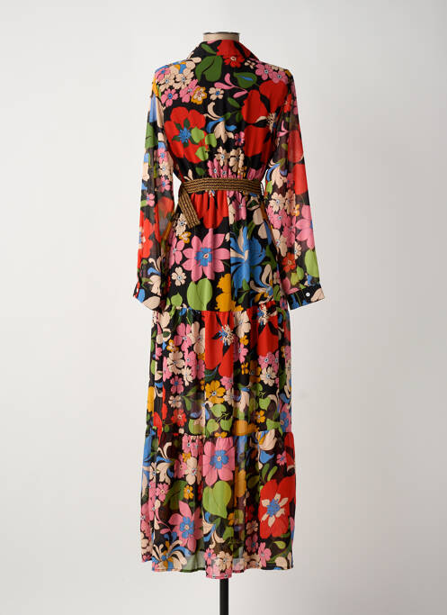 Rochie lungă negru ROSA FASHION femeie