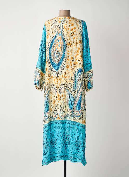 Rochie lungă albastru ROSA FASHION femeie