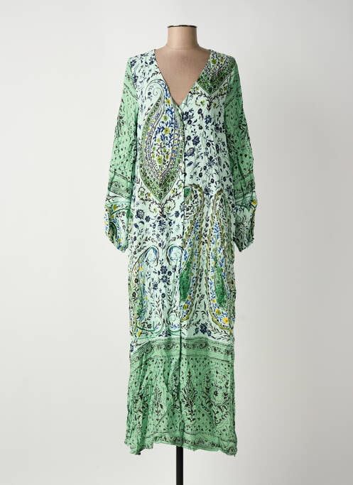 Rochie lungă verde ROSA FASHION femeie