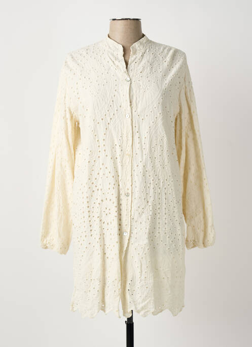 Rochie scurtă bej NEW COLLECTION femeie