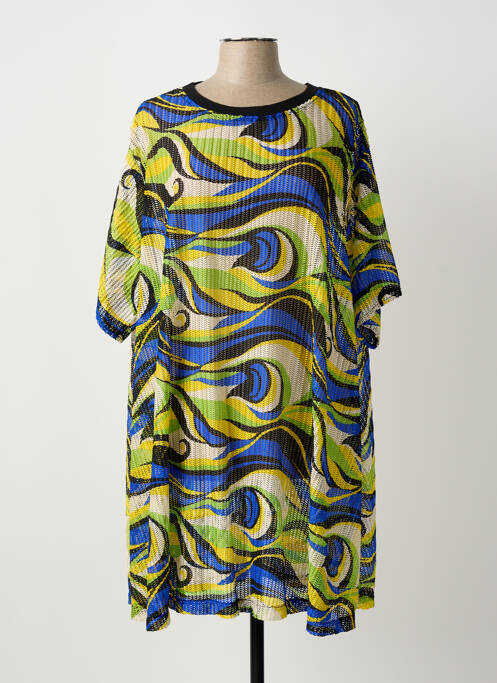 Tunică mâneci scurte albastru BUBBLEE femeie