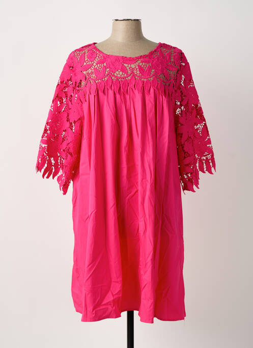 Rochie midi roz BUBBLEE femeie