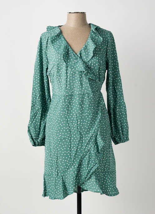 Rochie scurtă verde ROSA FASHION femeie