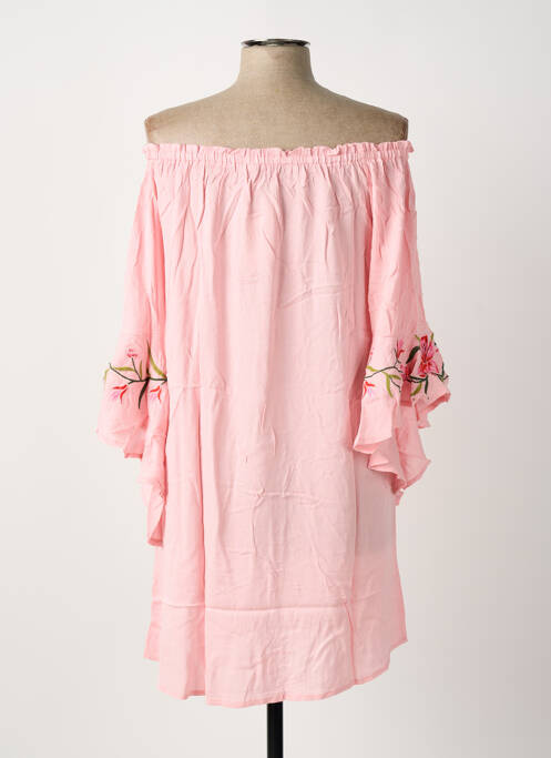 Tunică mâneci lungi roz R&F femeie