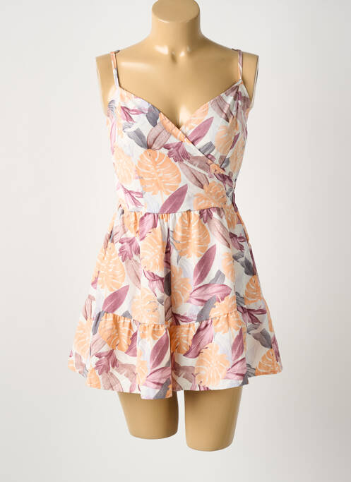 Salopetă scurtă portocaliu ROSA FASHION femeie