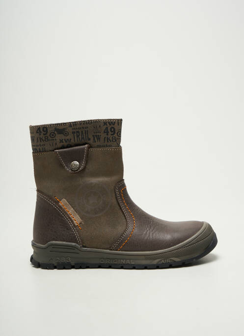 Botine/Ghete maro BOPY băiat