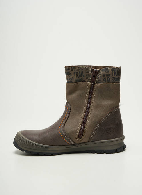 Botine/Ghete maro BOPY băiat