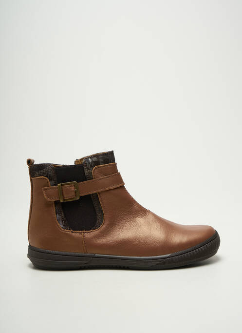 Botine/Ghete maro BOPY fată