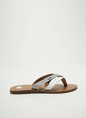 Șlapi argintiu LPB femeie