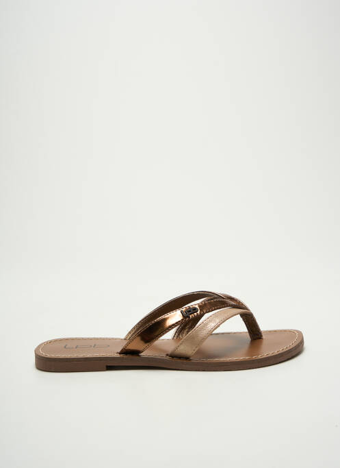 Șlapi maro LPB femeie