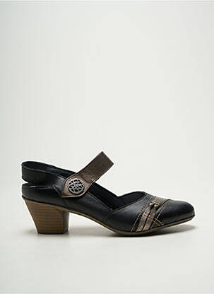 Sandale/Pantofi decupați negru RIEKER femeie