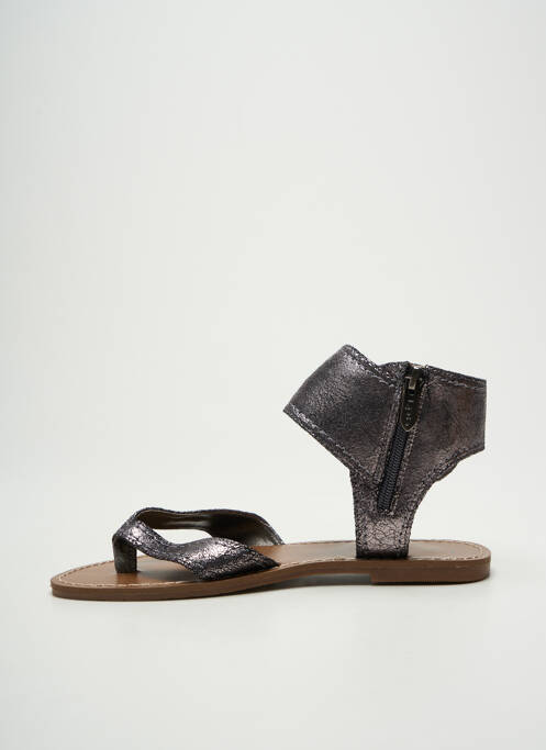 Șlapi argintiu LPB femeie