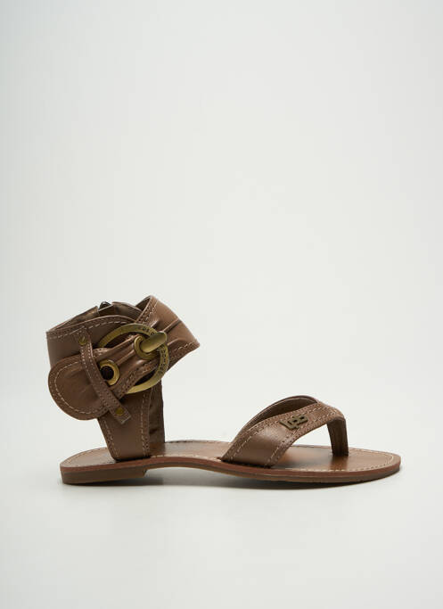 Șlapi maro LPB femeie