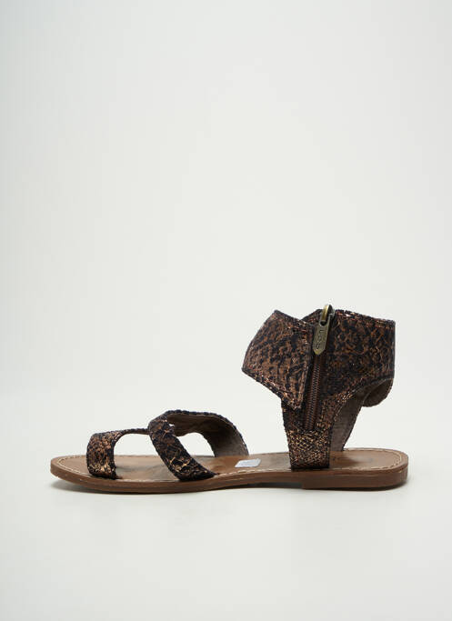 Șlapi maro LPB femeie