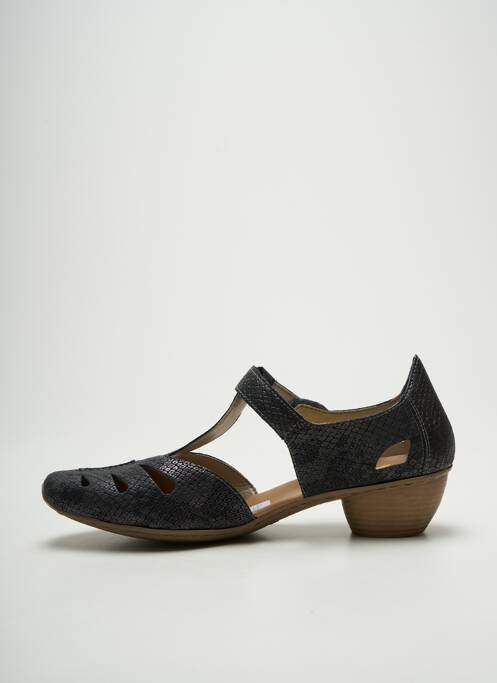 Pantofi cu toc gri RIEKER femeie