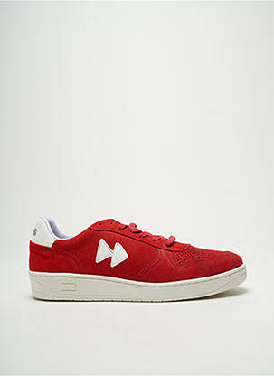 Adidași țesătură satinată vârf rotund roșu MOVING unisex