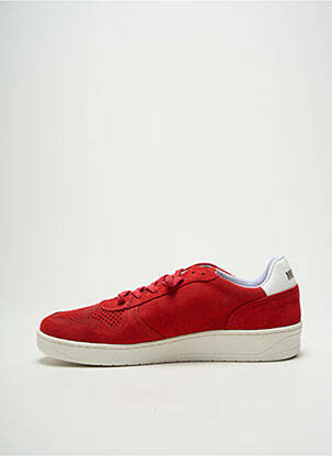 Adidași țesătură satinată vârf rotund roșu MOVING unisex