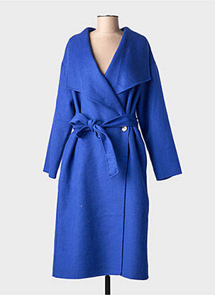 Palton lung albastru LOLA CASADEMUNT femeie