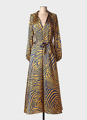 Rochie lungă galben LOLA CASADEMUNT femeie