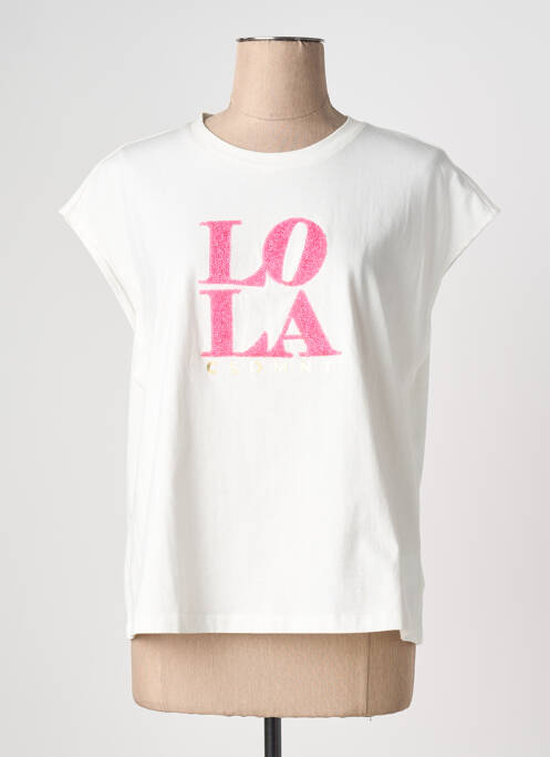 Tricou alb LOLA CASADEMUNT femeie