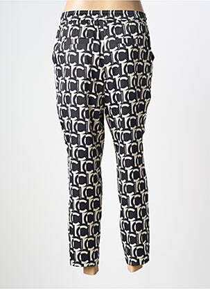 Pantalon 7/8 țesătură poplin mărime normală negru LOLA CASADEMUNT femeie