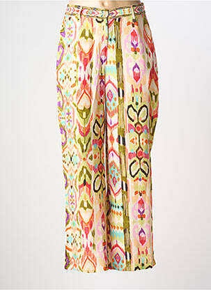 Pantalon 7/8 galben LOLA CASADEMUNT femeie