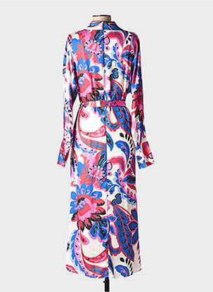 Rochie lungă mâneci lungi mâneci lungi roz LOLA CASADEMUNT femeie
