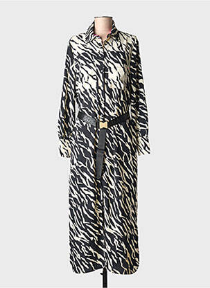 Rochie lungă mâneci lungi mâneci lungi negru LOLA CASADEMUNT femeie